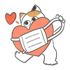 [LINEスタンプ] マスク猫のマオン 