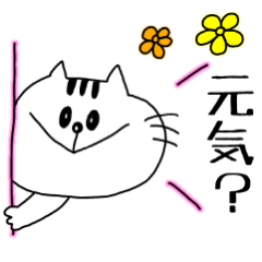 [LINEスタンプ] ネコのスタンプ(日常会話)