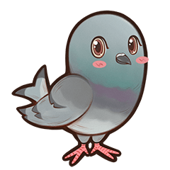 [LINEスタンプ] [Millie the Pigeon] - スタンプセット1 