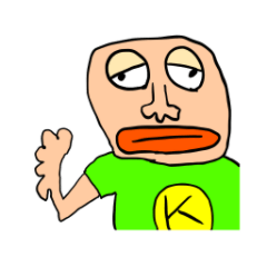 [LINEスタンプ] ゆるいKさん スタンプ