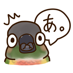 [LINEスタンプ] ウロコインコさんスタンプ