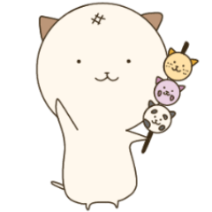 [LINEスタンプ] おもちんとその仲間その1 