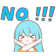 ななみんのかわいいスタンプ