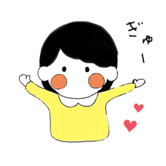 [LINEスタンプ] おんなのこ すたんぷ  ⚑⁎∗