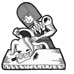 [LINEスタンプ] ピエロとムイムイ