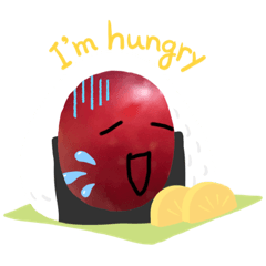 [LINEスタンプ] 可愛いりんりんりんごちゃん