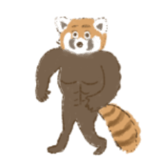 [LINEスタンプ] はなちゃんが描いた動物たち