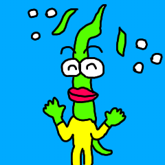 [LINEスタンプ] アオミドロ星人2
