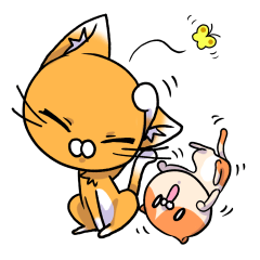 [LINEスタンプ] にゃん次郎といっしょ-2-