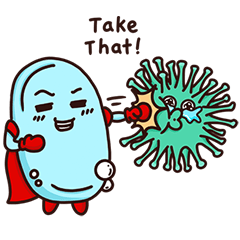 [LINEスタンプ] コロナファイターズ・サバイバルセット