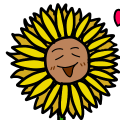 [LINEスタンプ] お花のある日々 
