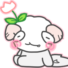 [LINEスタンプ] ひつじオオカミ。 春