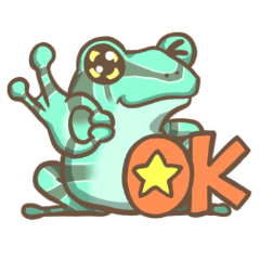 [LINEスタンプ] 日常両生類ず