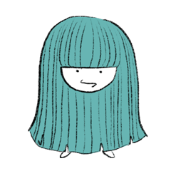 [LINEスタンプ] 今日も一生懸命ともちゃん 