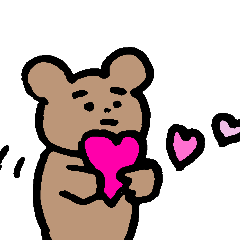 [LINEスタンプ] 熊のコド〜君（熊野古道）
