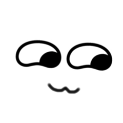 [LINEスタンプ] 目で訴えるやつ