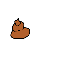 [LINEスタンプ] 毎日うんちしよう