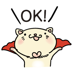 [LINEスタンプ] 猫ヒーロー「ねこまん」