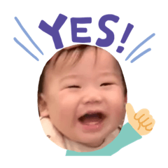 [LINEスタンプ] 良ちゃんのお孫ちゃん