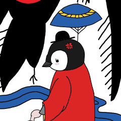 [LINEスタンプ] さんちゃんのお友達 (花札 コレクション)