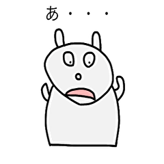 [LINEスタンプ] 灰色ウサギのあるある日常スタンプ