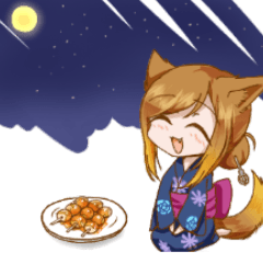 [LINEスタンプ] 絵描き狼のスタンプ