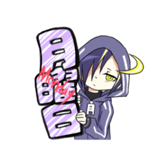 [LINEスタンプ] 曜日擬人化スタンプ
