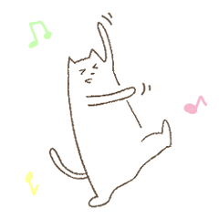 [LINEスタンプ] ねこのように暮らす 