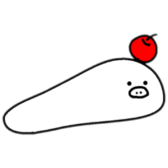 [LINEスタンプ] とけたぶた 3