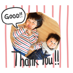 [LINEスタンプ] ちさき＆いっせい