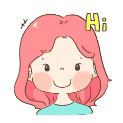 [LINEスタンプ] ピンク トークトーク 