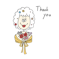 [LINEスタンプ] お茶目なひとたち