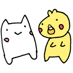 [LINEスタンプ] みなもんとあの子