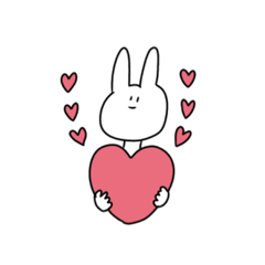 [LINEスタンプ] 日常で使えるかもしれないうさぎ