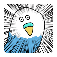 [LINEスタンプ] 日常で使える脱力系インコうずら君