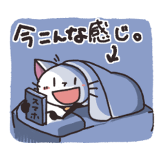 [LINEスタンプ] 猫のうーちゃん ごきげんスタンプ