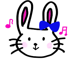 [LINEスタンプ] 毎日使えるウサギさん