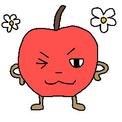 [LINEスタンプ] りんごのたろうくん2