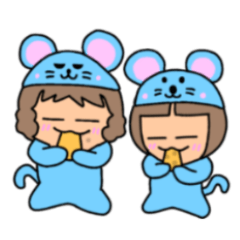 [LINEスタンプ] むっすめさん【爽快】