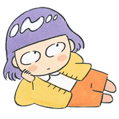 [LINEスタンプ] 平素のあきちゃん