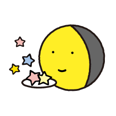 [LINEスタンプ] 暦生活のお月くん