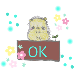 [LINEスタンプ] ハリちゃんの毎日