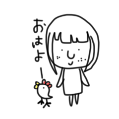 [LINEスタンプ] 蘭子の日常