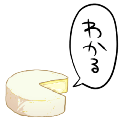 [LINEスタンプ] しゃべるチーズの画像（メイン）