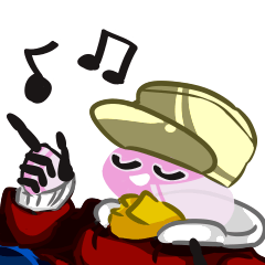 [LINEスタンプ] えきたいさんとカニちゃん