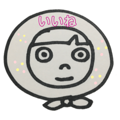 [LINEスタンプ] ずきんさん