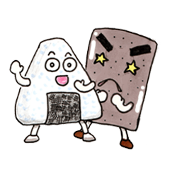 [LINEスタンプ] 食べ物倶楽部