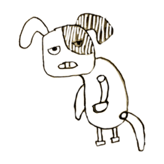 [LINEスタンプ] 二足歩行