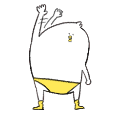 [LINEスタンプ] 靴下を履いた鳥 