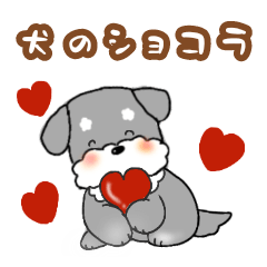 [LINEスタンプ] 犬のショコラ